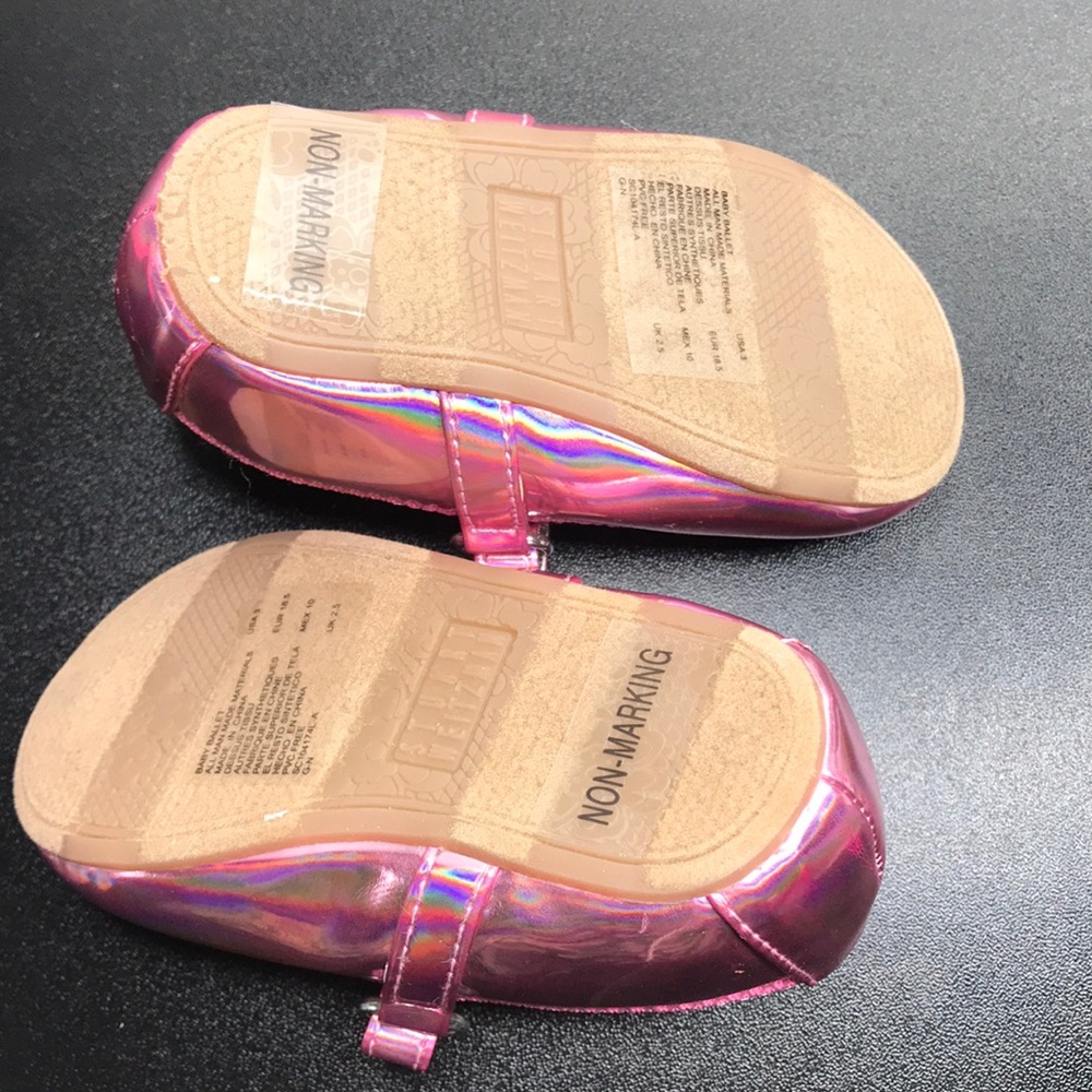 Stuart weitzman baby ballet flats NIB size 3 pink - Picture 4 of 8